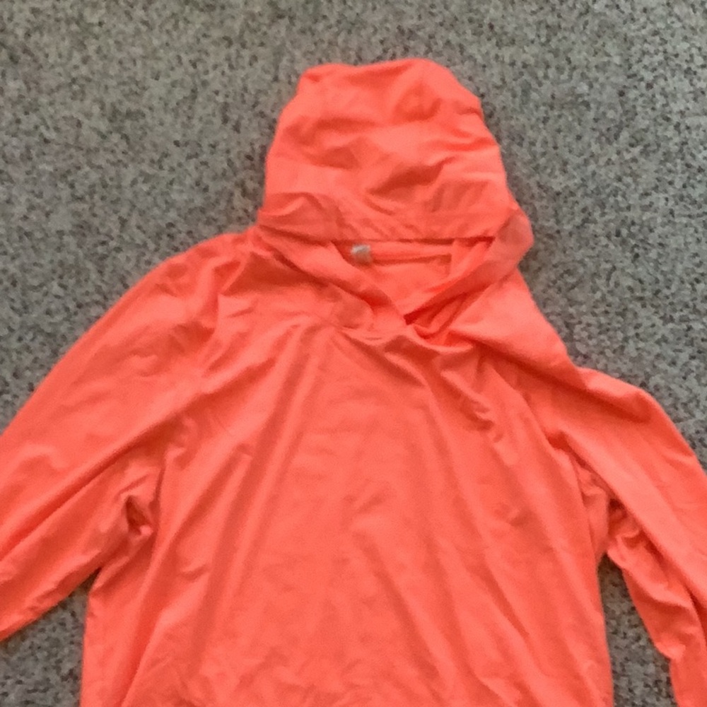 Under Armour Women's Neon Coral Hooded Pullover